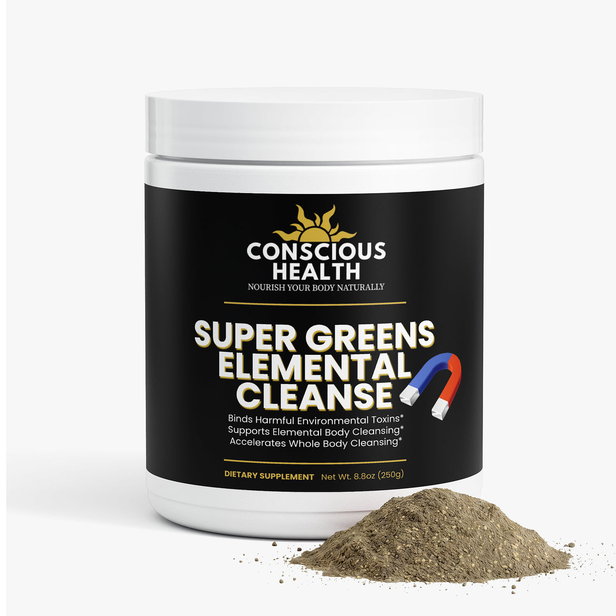 SUPER GREENS ELEMENTAL CLEANSE (1/2 LB)