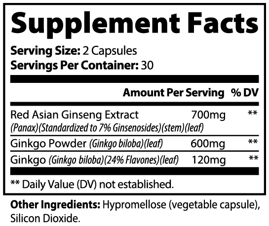 Ginseng & Ginkgo Mind Flow