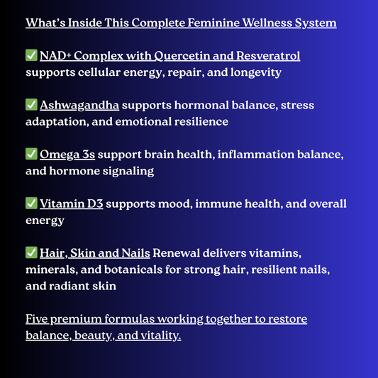 Woman's Natural Beauty & Vitality Bundle