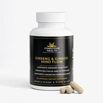 Ginseng & Ginkgo Mind Flow