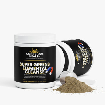 SUPER GREENS ELEMENTAL CLEANSE (1/2 LB)