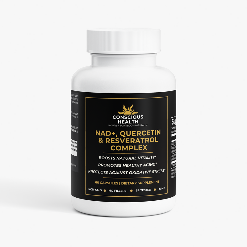NAD+, Quercetin & Resveratrol Complex