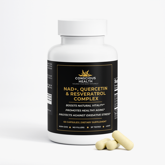 NAD+, Quercetin & Resveratrol Complex