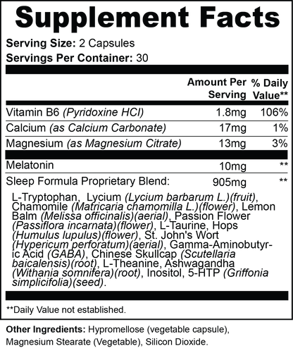 HOLISTIC  DEEP SLEEP COMPLEX