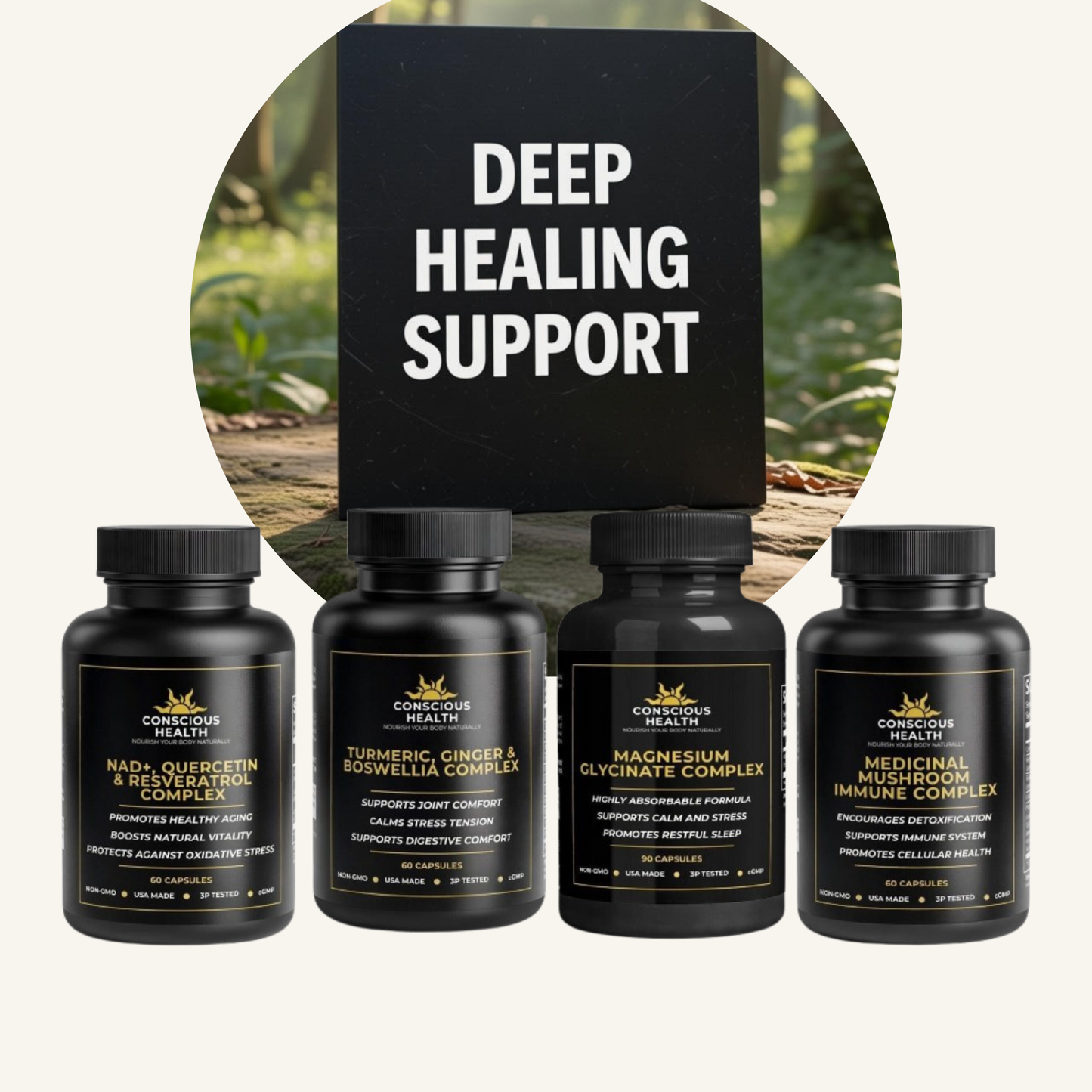 Deep Healing & Immune Support Bundle