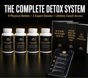 The Conscious Health Total Body Detoxification System™ — (4-Bottle Kit + 3 Expert Guides + Private Health Chat)