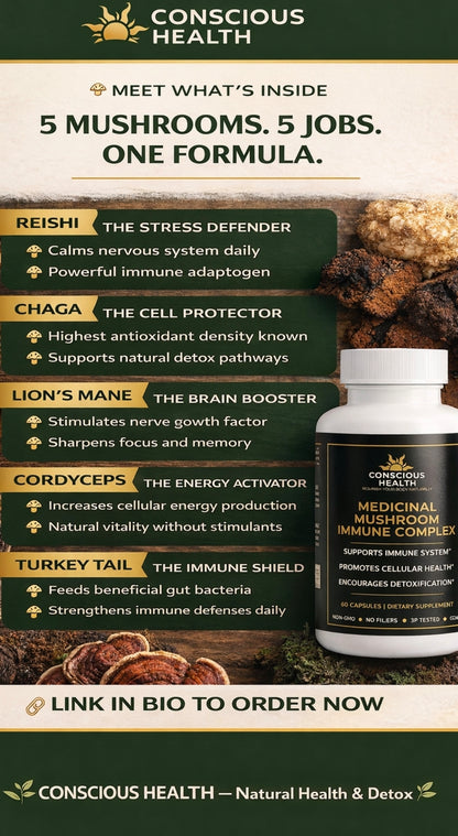 Medicinal Mushroom Immune Complex