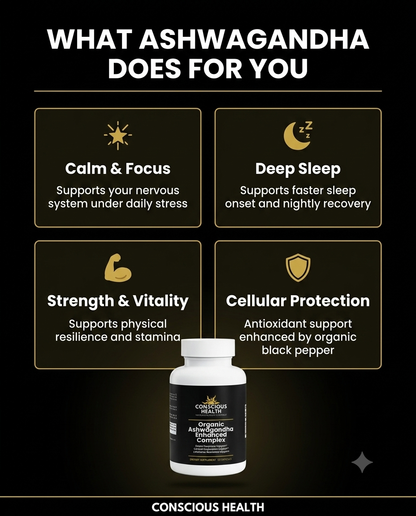 Organic Ashwagandha Enhanced Complex