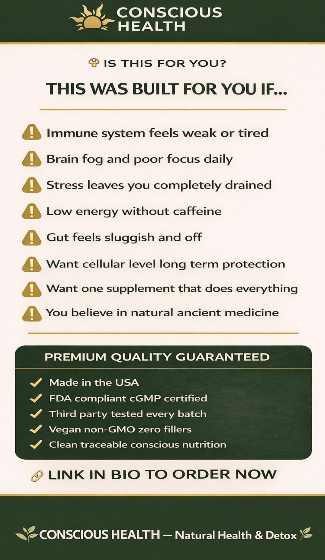 Medicinal Mushroom Immune Complex