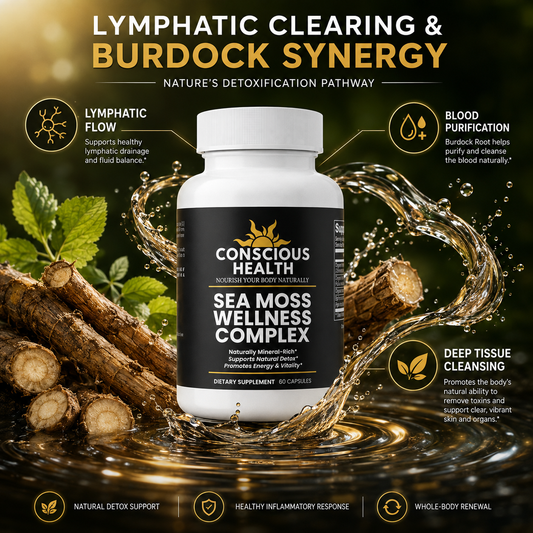 Sea Moss Wellness Complex (Nature's Bioavailable Iodine & Halogen Defense Matrix)