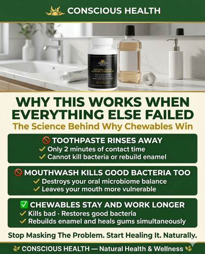 Natural Cavity Support Chewables