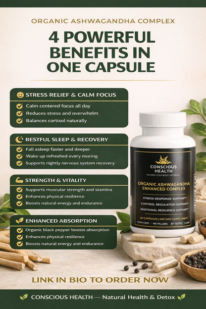Organic Ashwagandha Enhanced Complex