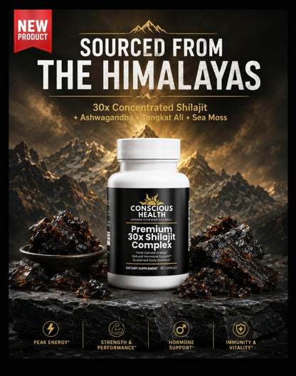 Premium 30x Shilajit Complex