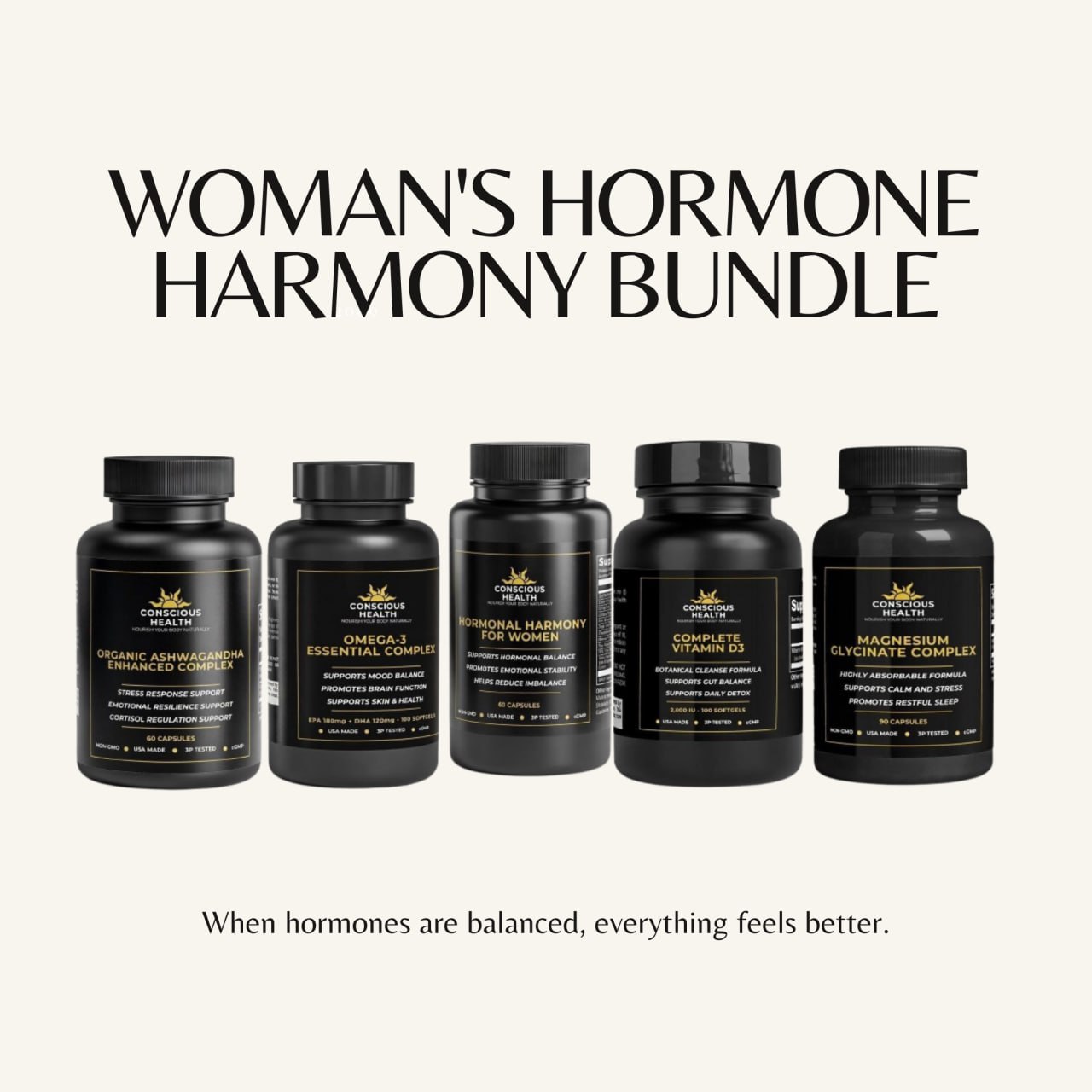 Woman's Hormone Harmony Bundle