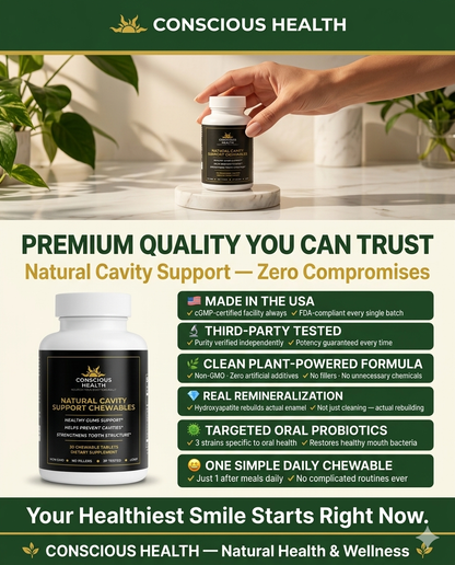 Natural Cavity Support Chewables
