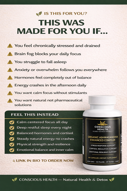 Organic Ashwagandha Enhanced Complex