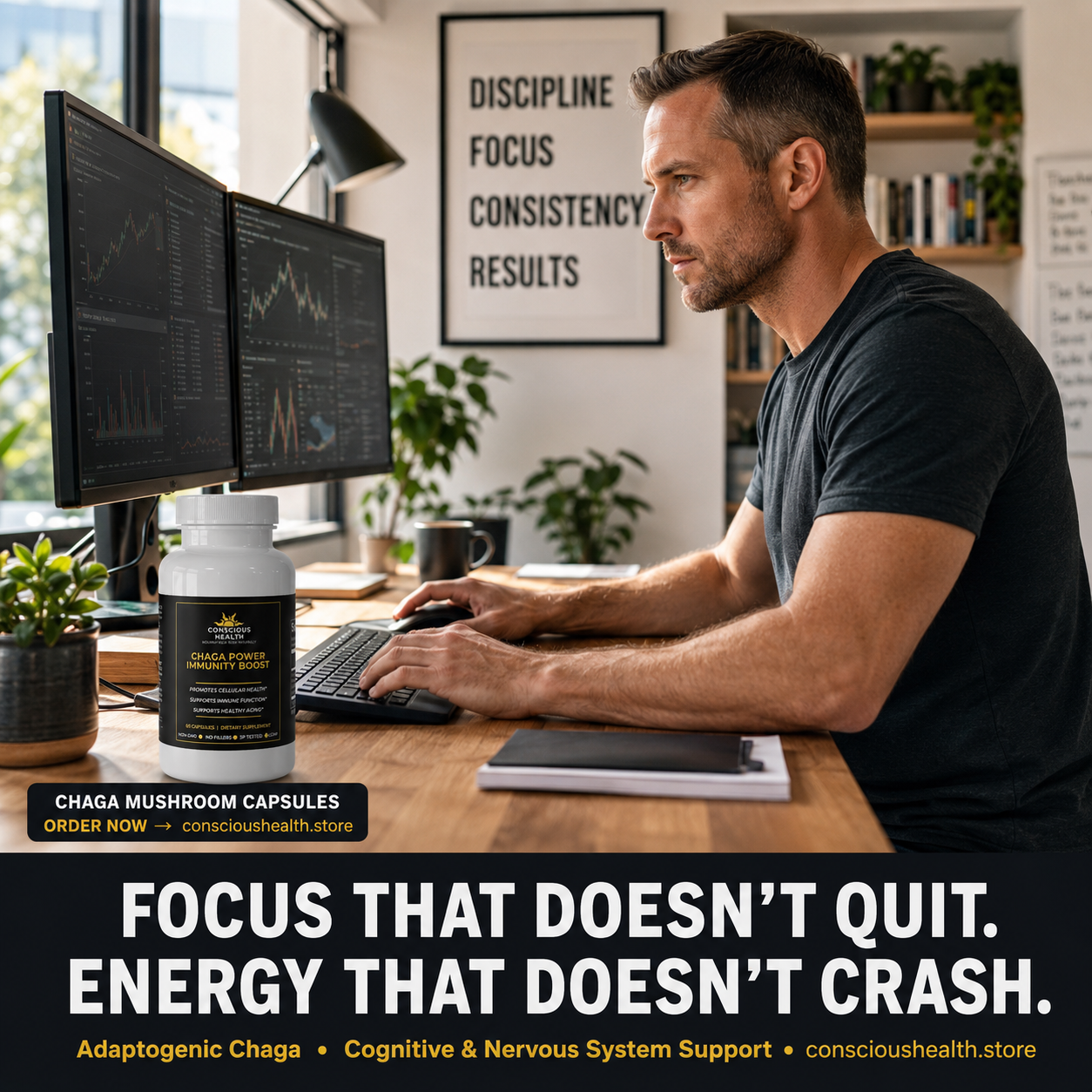 Chaga Power Immunity Boost