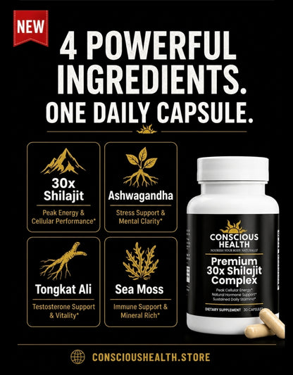 Premium 30x Shilajit Complex