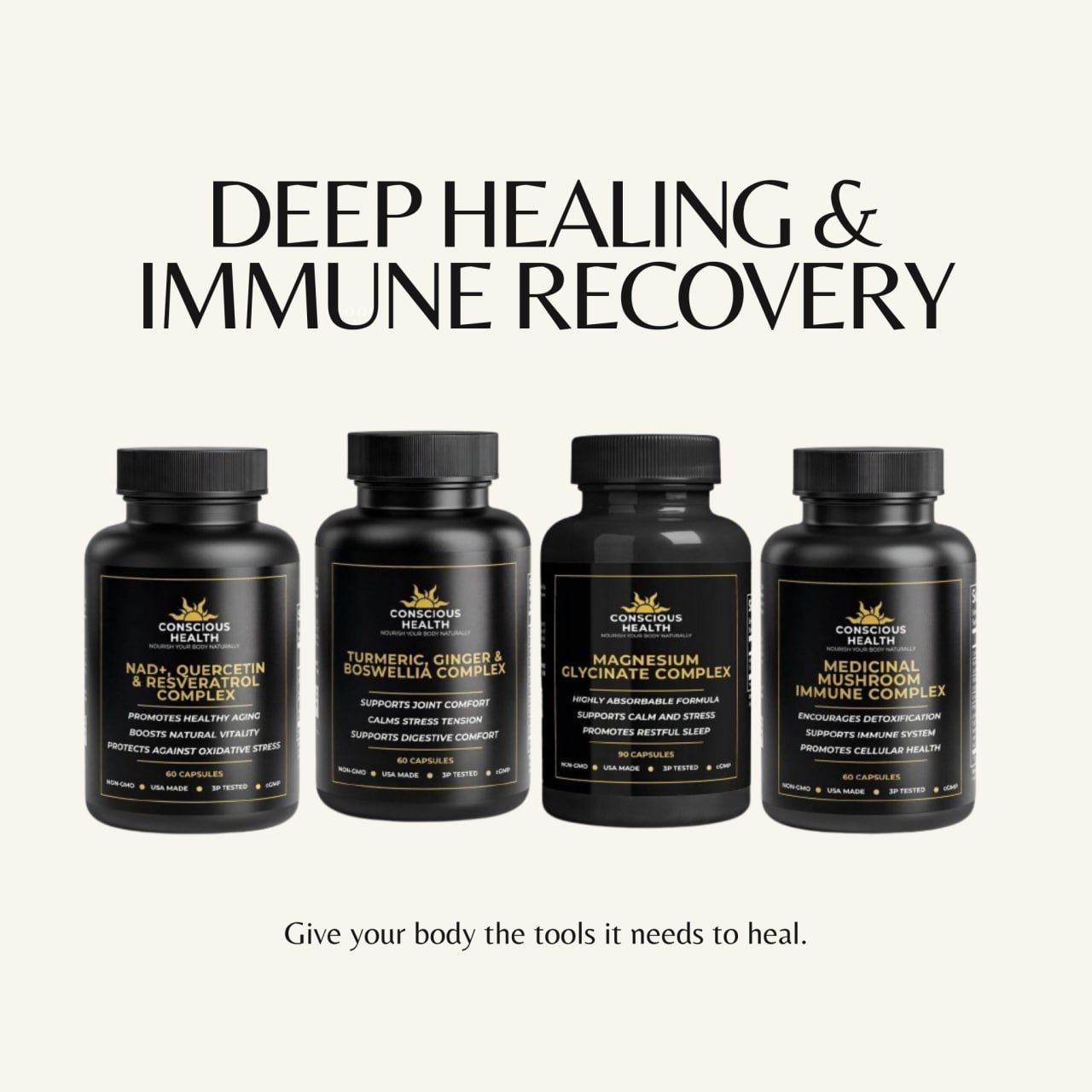 Deep Healing & Immune Support Bundle