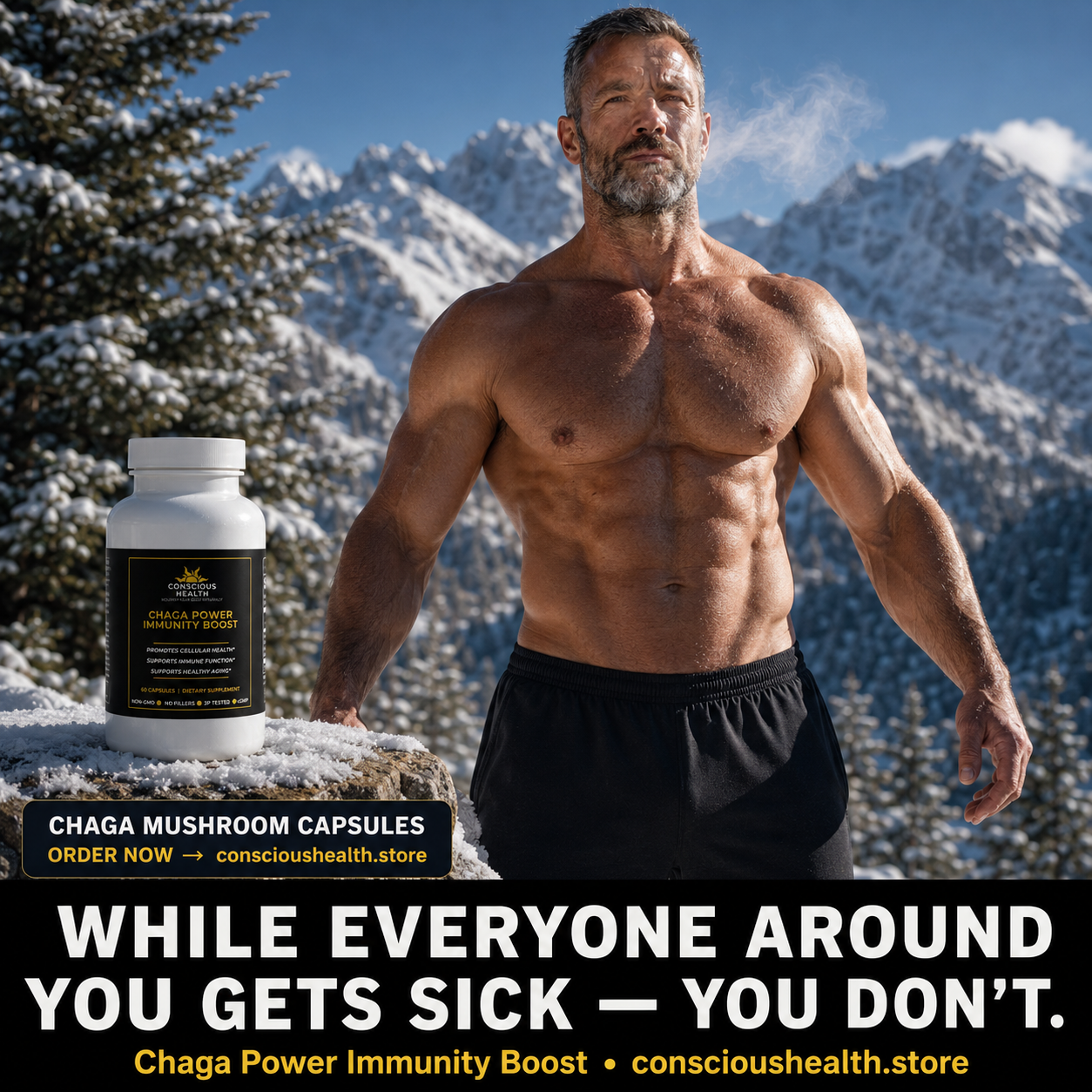 Chaga Power Immunity Boost