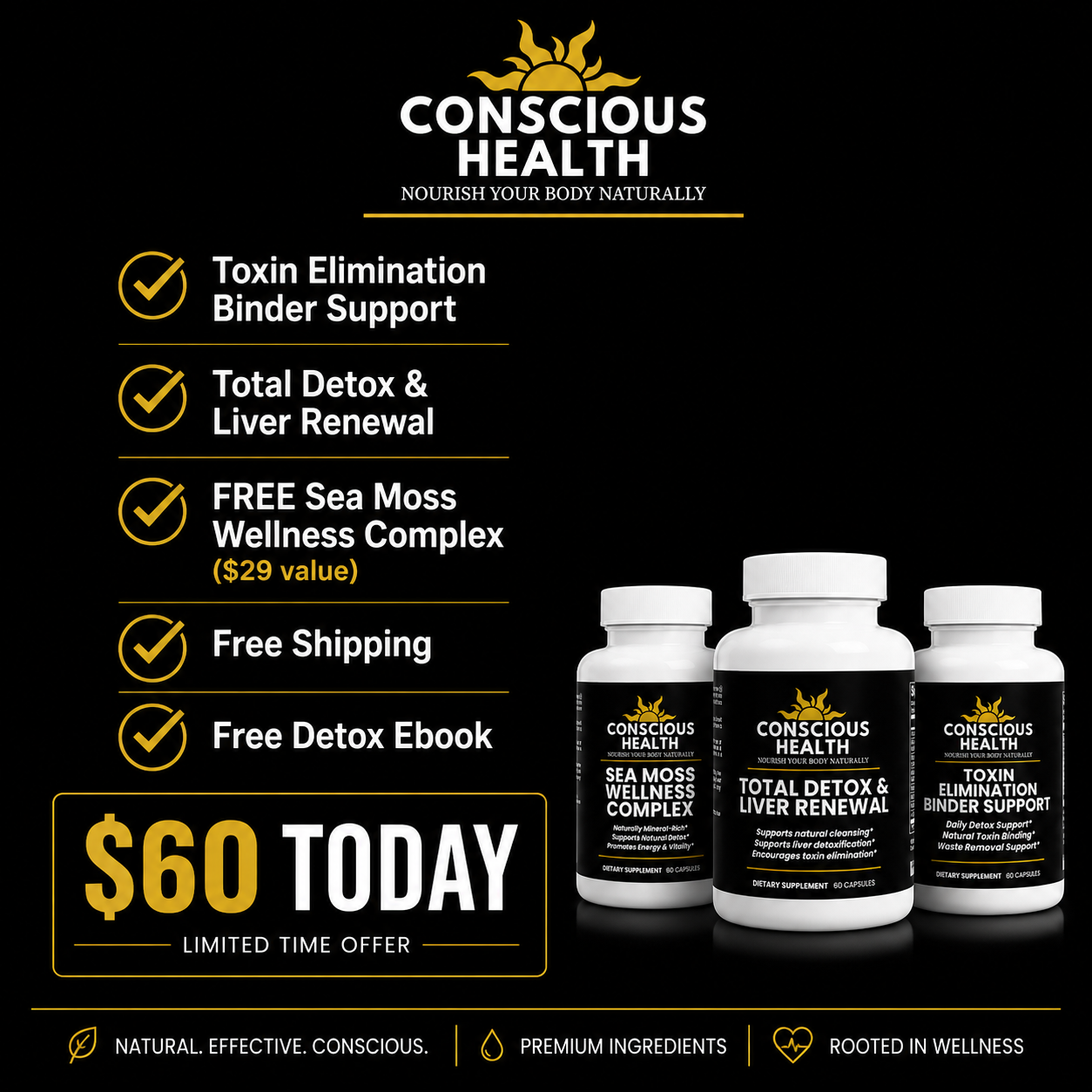 The Detox Reset Kit (Includes FREE Sea Moss Gift)